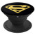Superman Gold & Black Shield PopSockets Grip and Stand for Phones and Tablets