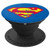 Superman Classic Logo Distressed PopSockets Grip and Stand for Phones and Tablets