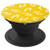 Dark Yellow Foot Prints Design PopSocket PopSockets Grip and Stand for Phones and Tablets