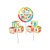 Creative Converting ABC Birthday 18-Count Centerpiece Sticks