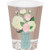 Creative Converting 96 Count 12 oz Hot/Cold Paper Cups, Rustic Wedding