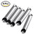 GTANG 10Pcs 5 Inches Stainless Steel Cannoli Form Tubes, Cream Roll Mold, Non-stick Coating, Diagonal Shaped