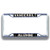 Elite Fan Shop Vanderbilt Commodores License Plate Frame Alumni - Silver