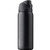 Owala FreeSip Insulated Stainless-Steel Water Bottle with Locking Push-Button Lid, 32-Ounce, Very, Very Dark