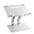 CHICHIC Laptop Stand Adjustable MacBook Stand Laptop Riser for Desk, Ergonomic Portable Aluminum Computer Stand Laptop Holder, Compatible with MacBook Pro/Air, Lenovo, HP, Dell, More 11-17 Laptops