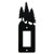 3 Pine Trees Single Gang Light Switch, GFCI Power Outlet, Wall Plate (Single Rocker (GFCI), Black)