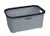 Rattan (Wicker Style) 1.4 Bushel Laundry Basket (Grey)