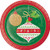 Creative Converting Glittering Ornaments Dessert Plates, One Size, Multicolor