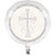Creative Converting Divinity Silver Mylar Balloon, 18"