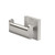 Gatco 4075A Elevate Double Robe Hook, Satin Nickel