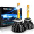 TECHMAX 880 LED Headlight Bulbs,Cree Chips 12000Lm 6500K Xenon White Extremely Bright 885 893 899 Conversion Kit of 2