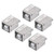uxcell PCB USB Connector B Type Female Jack 180 Degree DIP Vertical Straight Insert 5Pcs