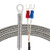 uxcell E Type Thermocouple Temperature Sensor Probe with 2M Cable 6mm Hole Spring 32-752F/0-400C