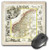 3dRose LLC 8 x 8 x 0.25 Inches Mouse Pad, Old Norway and Sweden 1847 Map (mp_56945_1)