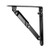 uxcell Folding Bracket 8 inch 205mm for Shelves Table Desk Wall Mounted Support Collapsible Long Release Arm Space Saving Carbon Steel