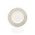 Mikasa Confetti Platinum 6-1/2-Inch Tea Saucer, White