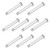 uxcell Single Hole Clevis Pins - 6mm X 40mm Flat Head 304 Stainless Steel Link Hinge Pin 10Pcs