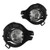 Driving Fog Lights Lamps Replacement for 2005 2006 2007 2008 Nissan Pathfinder 2005-2009 Nissan Frontier with H11 12V 55W Halogen Bulbs (Clear Lens)