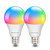 Smart Bulb Alexa Light Bulbs  Smart LED Bulb Work with Alexa   Smart Life App  Color Changing WiFi Light Bulb  Dimmable 70W E26 Smart Bulbs with App Remote Control  2 4GHz WiFi Only  2 Pack