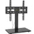 AM alphamount Universal TV Stand Table Top TV Base for 26-55 Inch LED LCD OLED Flat Screen TVs Max VESA 400x400mm Height Adjustable TV Mount Stand Holds up to 88lbs with Tempered Glass Base