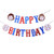 MAGQOO Glitter Baseballs Happy Birthday Banner Baseball Theme Birthday Party Sign Baseball Sports Theme Kids Birthday Party Decoration Supplies