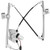 AUTOSAVER88 Power Window Regulator w/Motor Compatible with Ford Focus 2000-2007 -Front Passenger Side