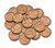 Learning Advantage Play Pennies Plastic Coins - Set of 100