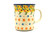 Polish Pottery Mug - Big Straight Sided - Buttercup