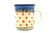 Polish Pottery Mug - Big Straight Sided - Cherry Jubilee