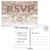 Hearts & Bow 50 RSVP Postcards - Great For Wedding RSVP, Baby Shower, Birthdays, RSVP Reply Cards (Hearts & Bow)