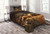 Ambesonne Western Bedspread, Rock Mountain Landscape with Cowboy Riding Horse NorthmericStyle, Decorative Quilted 2 Piece Coverlet Set with Pillow Sham, Twin Size, Yellow Grey