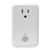 SimpleHome XWS7-1001-WHT Wi-Fi Smart Controlled Wall Outlet, White