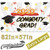 AMENON Graduation Banner 2020 Graduation Party Decorations Supplies - Extra Large 83'' x 57'' Class Of 2020 Graduation Backdrop Banner - 2020 Congrats Grad Photo Booth Backdrop for Home Outdoor Indoor