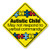 Autistic Child Emergency DECAL (non-magnetic!)