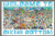 Trends International Nickelodeon Spongebob - Every Character Ever 19, 14.725" x 22.375", Barnwood Framed Version