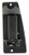 OE Replacement Chevrolet Silverado Rear Driver Side Door Handle Outer (Partslink Number GM1520115)
