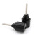 Xitomer Motorcycle Handlebar Bar End Plugs for HONDA CBR600F/ CBR600RR/ CBR 250R/ CBR1100XX/ GROM MSX125/ CBR1000RR/ VFR800 (Black)