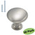 homdiy Cabinet Knobs Brushed Nickel Drawer Knobs 30 Pack - HD6050SNB Cabinet Hardware Solid Kitchen Cabinet Knobs for Dresser Drawers