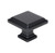 homdiy Cabinet Knobs Black Drawer Knobs (10 Pack) - HD9111BK Cabinet Hardware Solid Square Drawer Knobs for Dresser Drawers