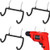 4 Pieces Pegboard Drill Holder, Power Drill Holder Pegboard Organization Accessory Pegboard Hook for Organize Tools, Accessories, Workbench, Garage Storage, Kitchen