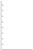 Eleven Discs Junior Blank Sheets, Premium Heavyweight Discbound Notebook Paper Refills Punched for Circa, Arc, TUL (50 Sheets)