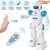 KingsDragon Robot Toys RC Robot for Kids Rechargeable Intelligent Programmable Robot with Infrared Controller,Remote Control Robots Gesture Sensing Robot,Interactive Walking Singing Dancing (Upgraded)