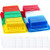 File Folder Tabs,180PCS Colored File Folder Labels with 180PCS Inserts for Hanging Folders,2 Inch Clear Plastic Hanging Folder Tabs for Quick Identification