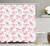 Ambesonne Hummingbirds Decorations Collection, Hummingbirds and Bunches with Magnolias Roses Pattern Floral Design, Polyester Fabric Bathroom Shower Curtain Set with Hooks, Pink Magenta Green