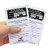 SmartSign "Anodized Aluminum Equipment Plates" Sample Pack, Pack of 2