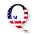 Bargain Max Decals American Flag Q Window Laptop Car Sticker 6"
