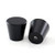 homdiy Black Cabinet Knobs Drawer Knobs- LS745BK Solid Round Dresser Knobs Kitchen Cabinet Hardware Black Cabinet Knobs for Dresser Drawers, Closet 10 Pack