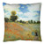 ArtVerse Claude Monet Poppy Field Near Argenteuil Pillow Cover (No Fill) - Poly Twill, 14 x 14, Green