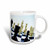 3dRose Chessboard with Various Chess Pieces Concept Magic Transforming Mug, 11-Ounce