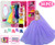 ZITA ELEMENT Doll Closet Wardrobe for 11.5 Inch Girl Doll Clothes and Accessories Storage - Lot 34 Items Including Handbag Style Closet, Dresses, Swimsuits, Shoes, Hangers and Necklaces